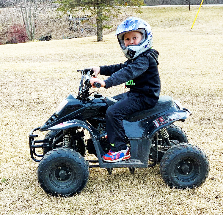 Wes on atv