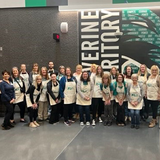 Group of volunteers at RockRidge Bite of Reality Event hosted by NCCYou